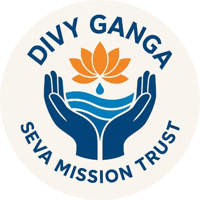 Divy Ganga Seva Mission logo - spiritual and charitable organization in Haridwar
